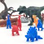 Dinozaurų figūrų rinkinys WOOPIE, 40 vnt.