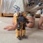WOOPIE 3-in-1 Transformuojamas robotas tankas ir šautuvas su strėlėmis, rudas