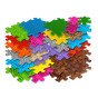 WOOPIE ortopedinis pojūčių kilimėlis „Royal Puzzle“ su 26 dėlionėmis + 4 mažomis.