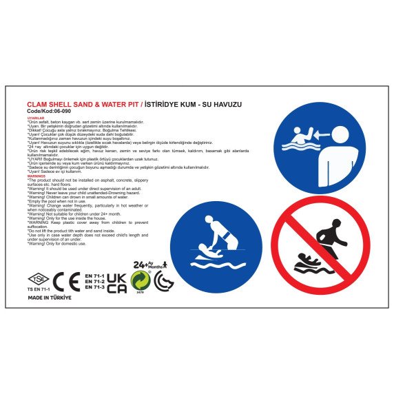 WOOPIE Smėlio baseinas 