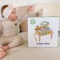 WOOPIE GREEN Medinis Edukacinis Stalo Muzikinis Jutiklinis Labirintas 5 į 1