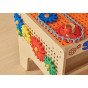 MASTERKIDZ Medinis dirbtuvių rinkinys XXL Montessori STEM su įrankiais + priedais