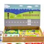 TOOKY TOY Montessori mokomasis dėlionės magnetinis dėžutė vaikams 80 vnt.