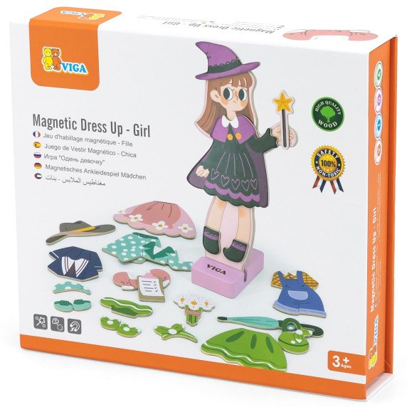 VIGA Medinis Magnetinis Mokomasis Simbolių Įskaitinės Puzzle