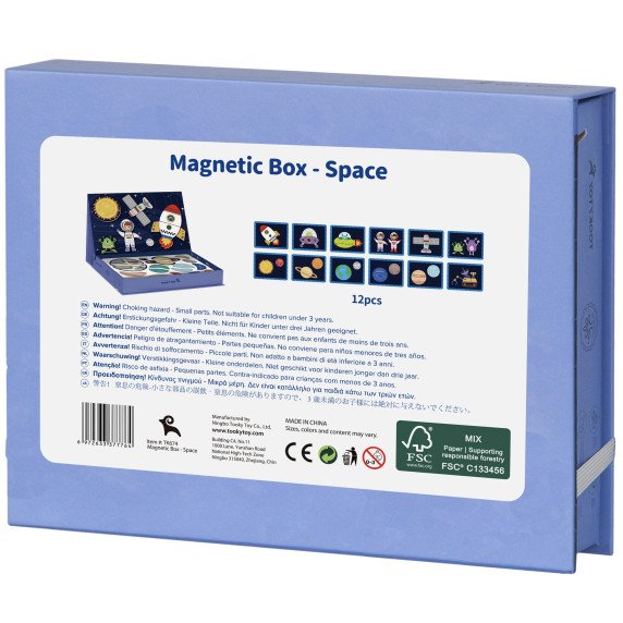TOOKY TOY Magnetinis galaktikos puzzle
