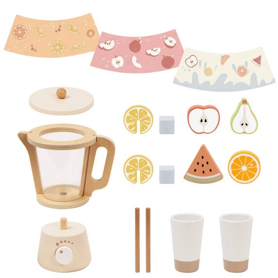 TOOKY TOY virtuvinis blenderis su priedais - 18 dalys
