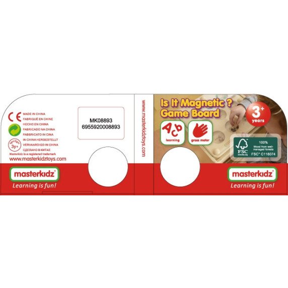 MASTERKIDZ Ką Pratrauks Magnetinis Mokomasis Žaidimas Montessori Lentelė
