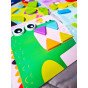 TOOKY TOY 4 in 1 Puzzle Montessori Blokų galvosūkiai