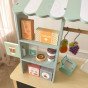 TOOKY TOY Produktų parduotuvės stalas Iš medžio Orkaitė Svarstyklių Kortelių skaitytuvas