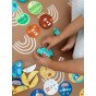 TOOKY TOY Įgūdžių žaidimas Su gyvūnų blokais FSC sertifikuoti