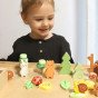 TOOKY TOY miško rinkinys, sudėtiniai dėlionės blokai figūroms