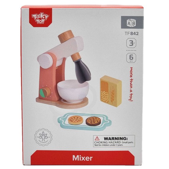 TOOKY TOY Medinis maišytuvas vaikams + priedai