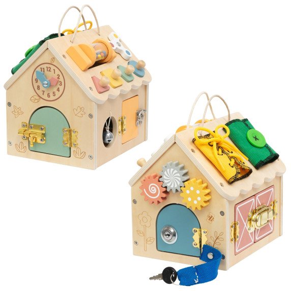 TOOKY TOY Medinis Manipuliavimo Namelis