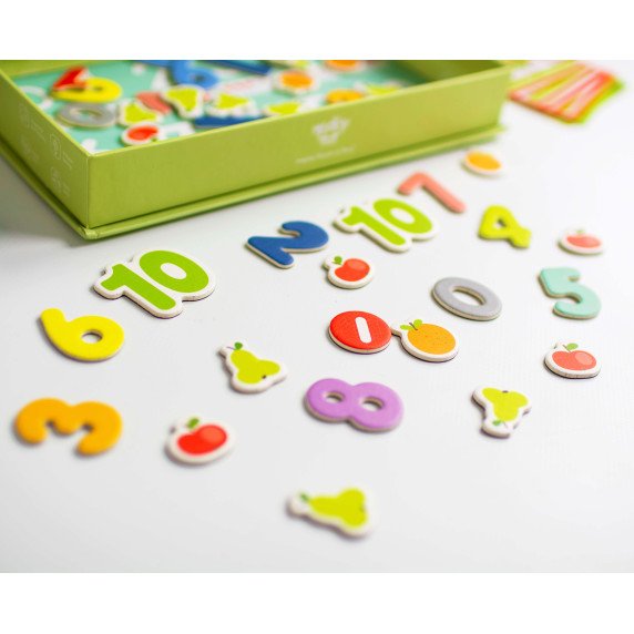 TOOKY TOY medinis magnetinis Montesori galvosūkis vaikams