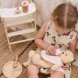 VIGA PolarB medinių lėlių maitinimo krepšio rinkinys - su buteliu ir kelnėmis