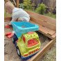 WOOPIE smėlio rinkinys su sunkvežimiu 52 cm XXL ir 20 dalių formelių