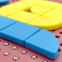 WOOPIE Magnetinis puzzle 2 į 1 Magnetinė piešimo lenta su 112 detalių.