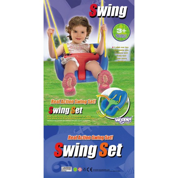 WOOPIE 2-in-1 kibirų įtempiamas laikiklis su saugos diržais