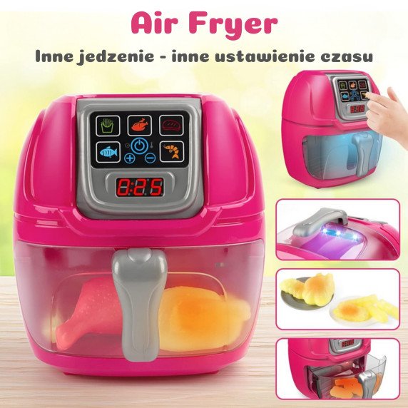 WOOPIE orkaite įrenginiams „Interactive Fryer“ mažiems šefams