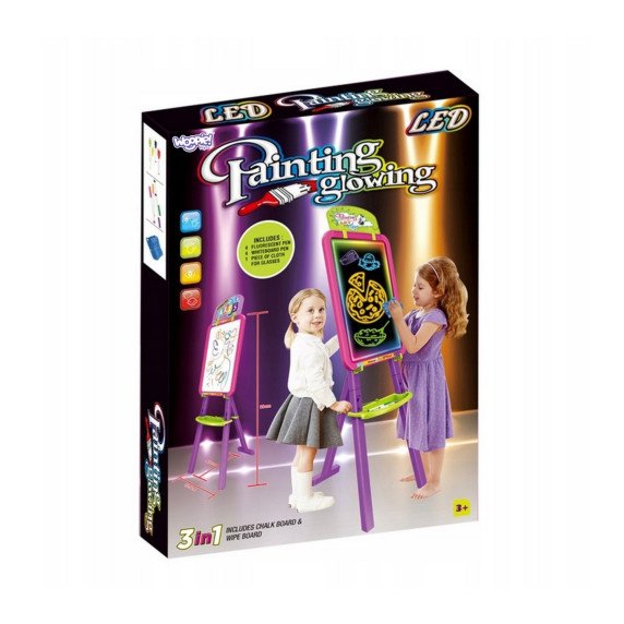 WOOPIE 3-in-1 magnetinis sausasis šalikas su šviesos tapyba