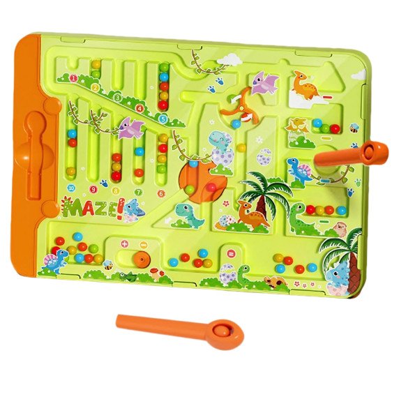 WOOPIE Magnetinis Labirintas 2 in 1 Ludo Žaidimas