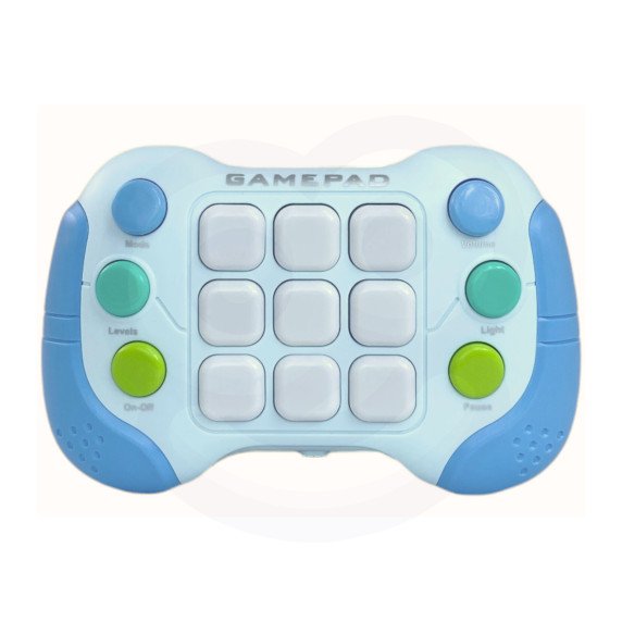 WOOPIE Pop-It Elektroninis Arkadinis Žaidimas Fidget Žaislas Gamepad Mėlynas