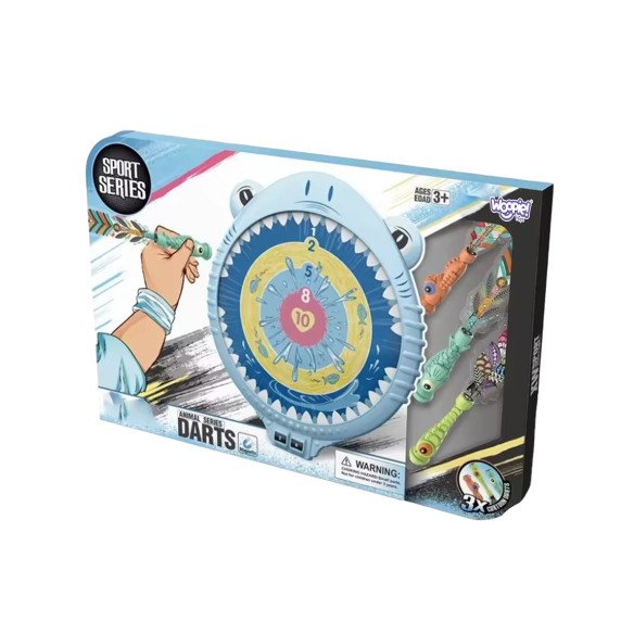 WOOPIE Magnetinis Dart žaidimas Saugus Dart lenta Linksmas Ryklys
