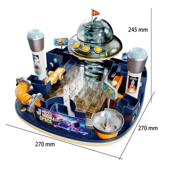 WOOPIE Kosminis Labirintas 3D Arkadinė Žaidimų Konsolė