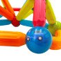 WOOPIE Magnetinės Mokomosios Konstruktoriaus Kubai 128 vnt.