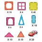 WOOPIE Magnetinės Statybinės Dėžės 7.5 cm Stovėjimas 112 vnt