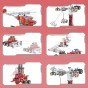 WOOPIE Creator City Fire Brigade statybos rinkinys