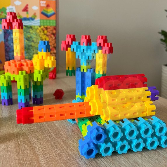 WOOPIE Kūrybiniai Statybiniai Blokeliai 300 vnt.
