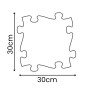 WOOPIE ortopedinis pojūčių kilimėlis „Royal Puzzle“ su 26 dėlionėmis + 4 mažomis.