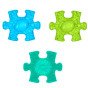 WOOPIE Jutiklinis Kilimėlis Ortopedinis Puzzle 11 Dalys - Mėlyna/Žalia
