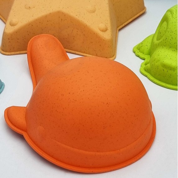 WOOPIE GREEN Smėlio kibiras rinkinys 8 vnt. BIOGDNĖŽŲ ORGANINIŲ MATERIALES