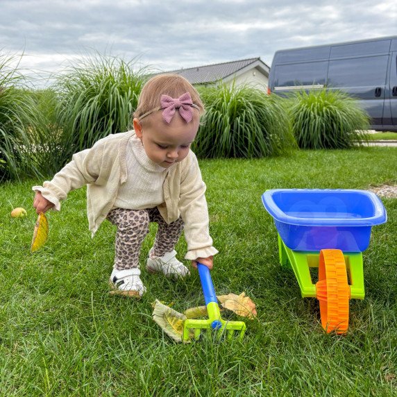 WOOPIE Sodo vežimėlis Mažo sodo darbininko rinkinys 13 vnt.