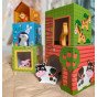 WOOPIE GREEN Ūkininkavimo dėžės kubas puzzle + figūrėlės 10 vnt.