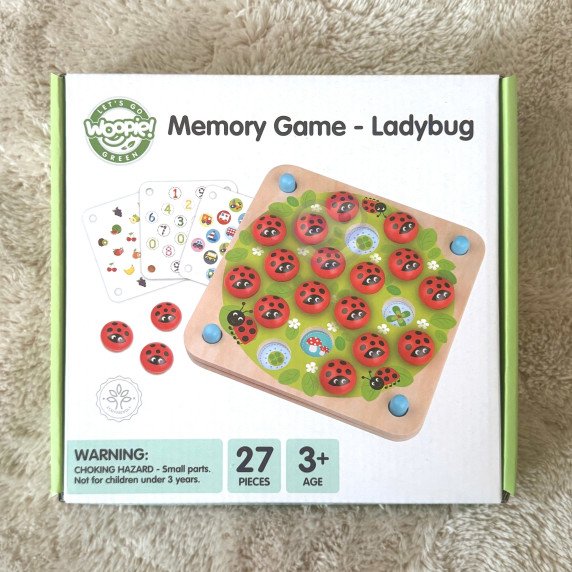 ŽALIASIS WOOPIE Atminties Medinis Edukacinis Atminties Žaidimas Liepaitės Puzzle