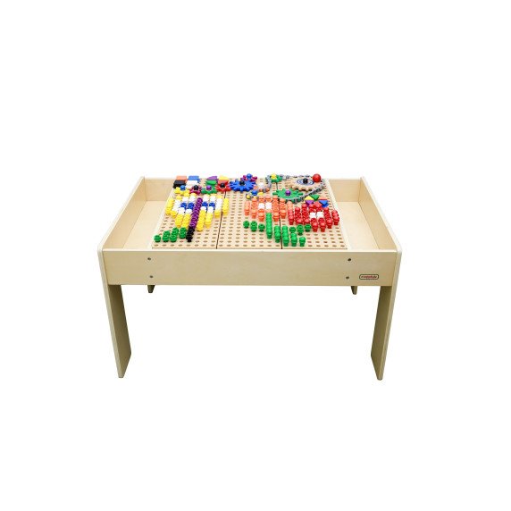 MASTERKIDZ Medinis Edukacinis Stalas + STEM SIENOS PRIEDAI