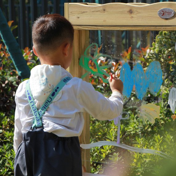 KLASIKINIS WORLD EDU Rinkinys Dvipusis Tapybos Lentų Stovas su Vandens Pompa