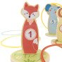 TOOKY TOY Mėtymo į Taikinį Medinis Įgūdžių Žaidimas Šachmatos 15 vnt.