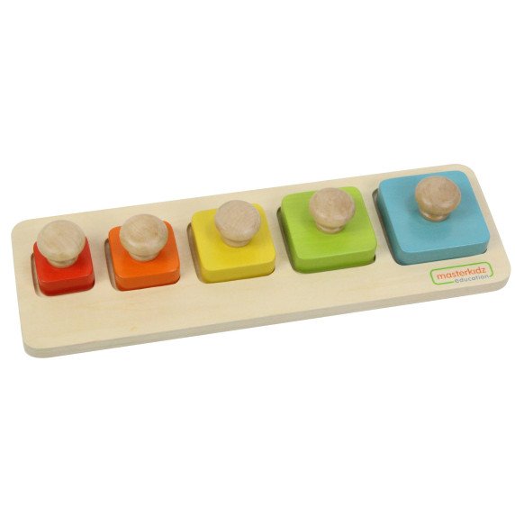 MASTERKIDZ Montessori mokomoji dydžių ir spalvų dėlionė