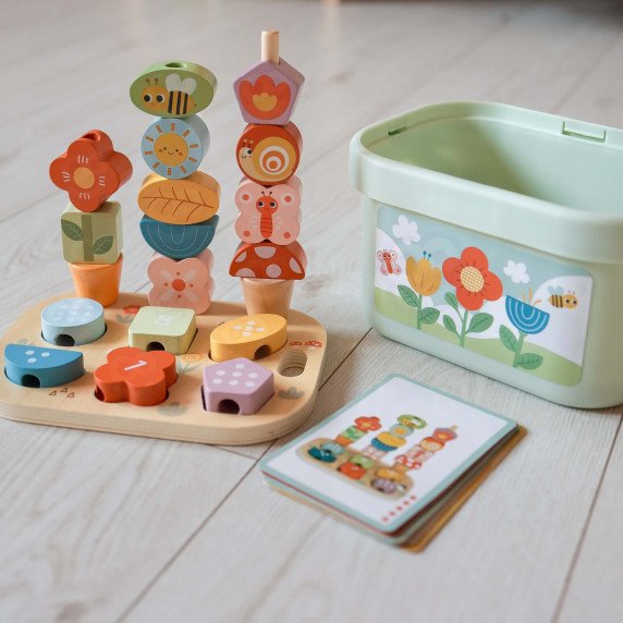 TOOKY TOY Mokomasis dėžutės rinkinys 5-in-1 Magiškas sodas Montessori