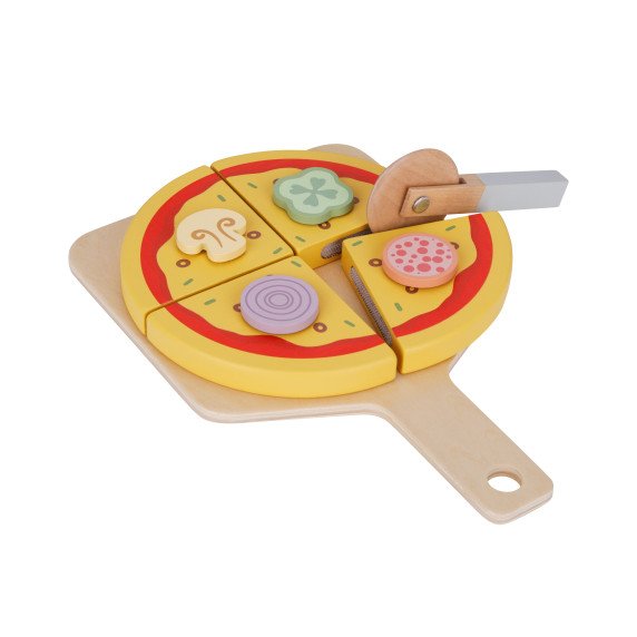 TOOKY TOY Picerija iš Medžio – Picos Krosnelės Priedai