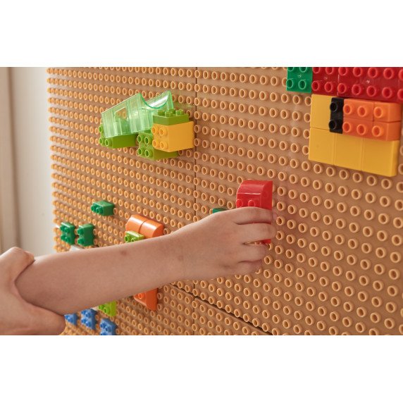 MASTERKIDZ Medinis mokomasis stalas + STEM Sienos priedai + 359 vnt.