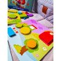 TOOKY TOY 4 in 1 Puzzle Montessori Blokų galvosūkiai