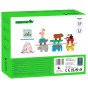 TOOKY TOY Mediniai Kubeliai Puzzle Gyvūnai Montessori 9 vnt.