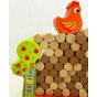 TOOKY TOY Arkadinė žaidimo kritimo vieta Medinis ūkininkas