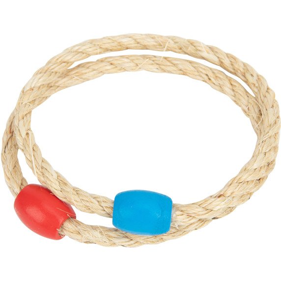 TOOKY TOY Medinis linksnių kryžiaus žaidimas Arcade Ring Cross Game