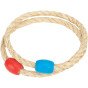 TOOKY TOY Medinis linksnių kryžiaus žaidimas Arcade Ring Cross Game